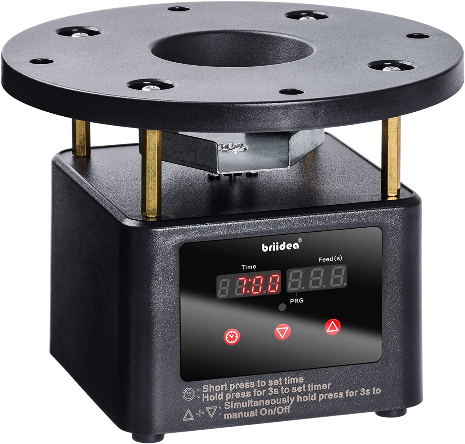 Briidea Deer Feeder Timer, All-In-One Deer Feeder Motor and Timer Kit with Progr