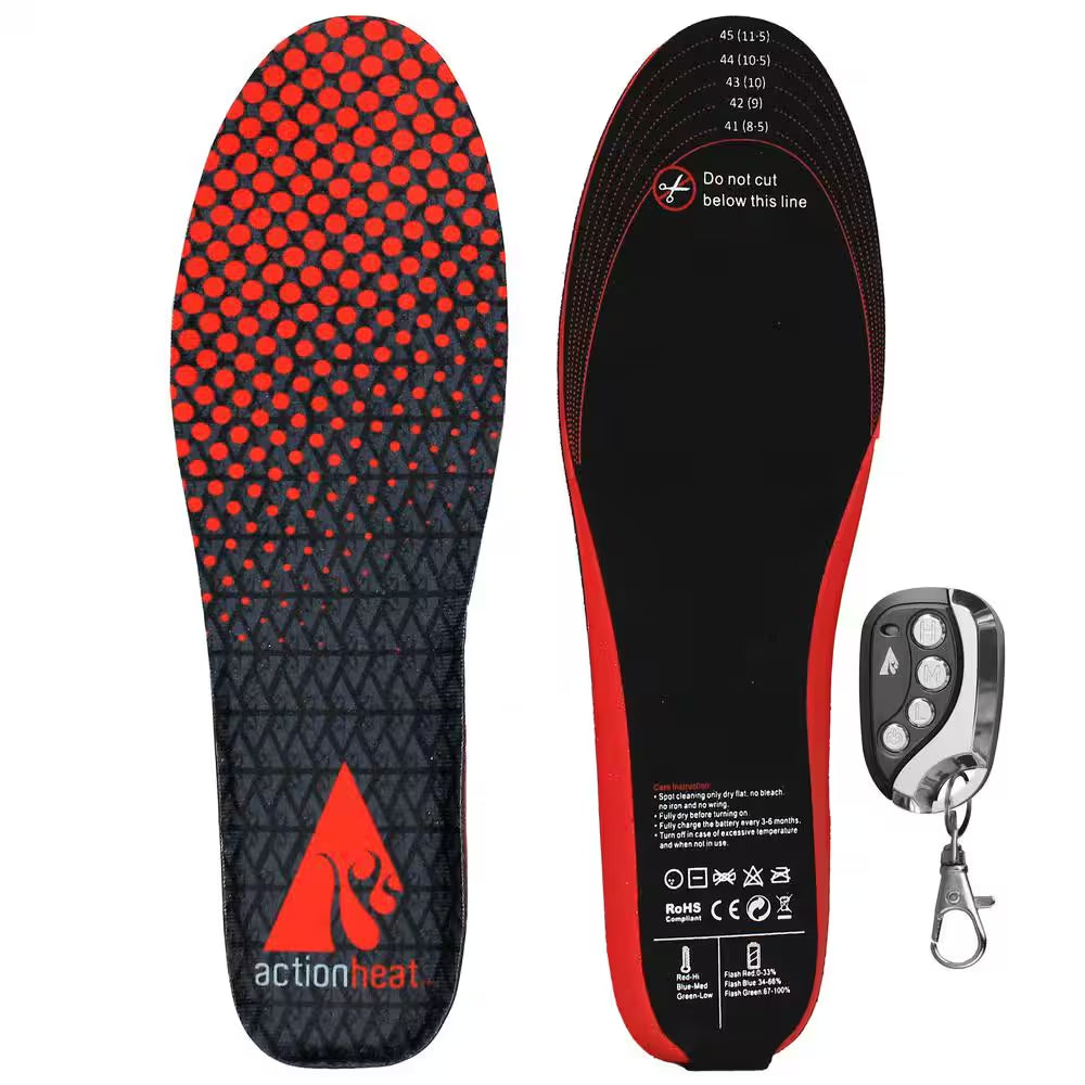 Small/Medium 3.7V Rechargeable Heated Insoles