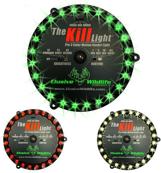 Kill Light Pro 3 Color Motion Feeder Light