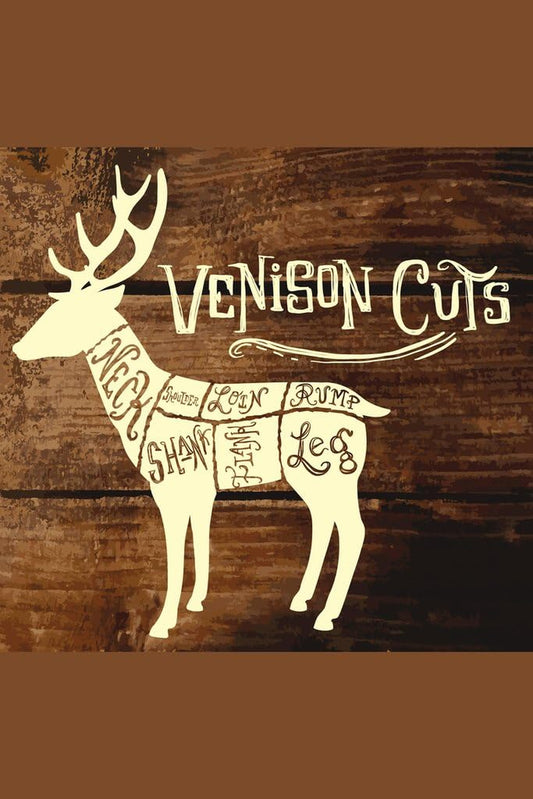Deer or Venison Cuts Butcher Shop Diagram Deer Poster Deer Photo Deer Art Deer Pictures Wall Decor Deer Antler Pictures Food Decor Deer Antler Wall Decor Deer Cool Wall Art Print Poster 12X18