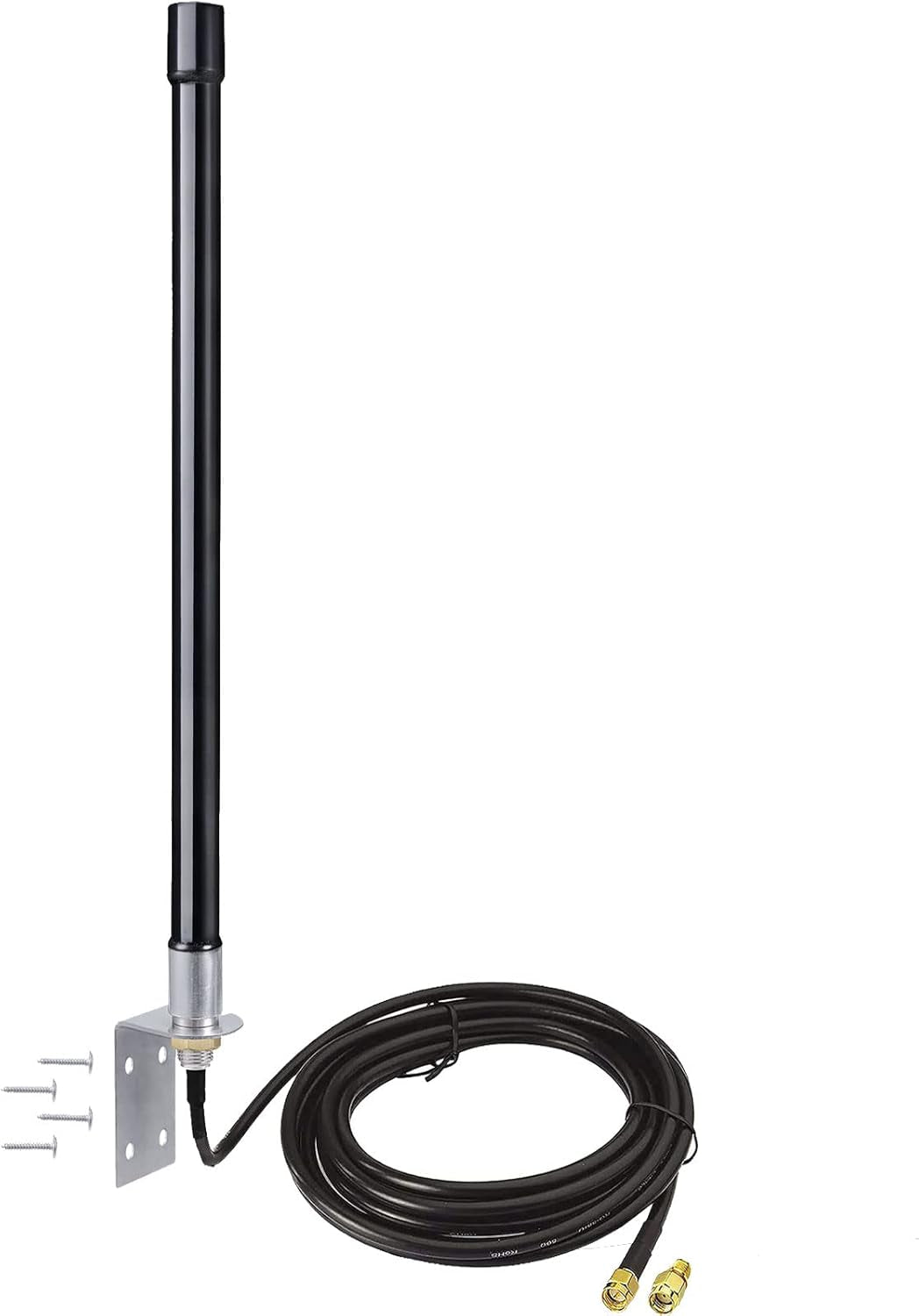 4G LTE Long Range Cellular Trail Camera Antenna Wall Mount - Compatible with Spypoint Link Micro Flex Covert Spartan Stealth Tactacam Muddy Wildlife Hunting Cam Outdoor Mobile Security Camera