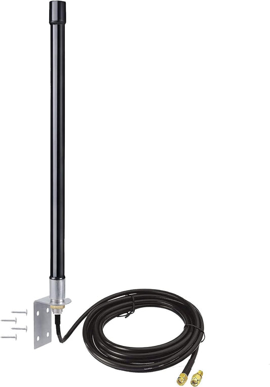 4G LTE Long Range Cellular Trail Camera Antenna Wall Mount - Compatible with Spypoint Link Micro Flex Covert Spartan Stealth Tactacam Muddy Wildlife Hunting Cam Outdoor Mobile Security Camera