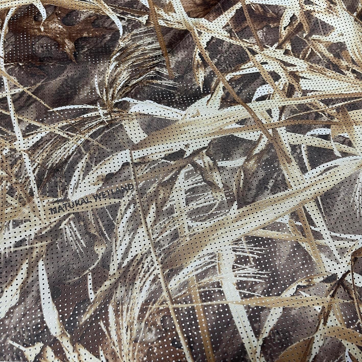 AUSCAMOTEK One Way See through Camouflage Mesh Camo Netting Material for Hunting