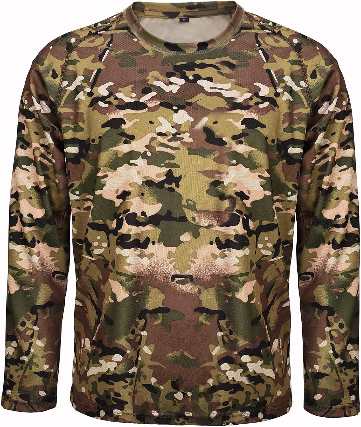Men Camo T-Shirt,Lightweight Performance Tee