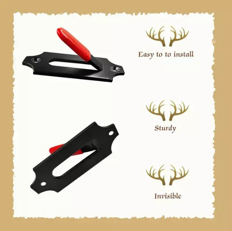 European Mount Skull Hanger, Deer Skull Wall Mount Hanger for Hanging Deer Head