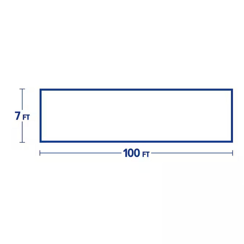 100-Ft X 7-Ft Black Plastic Extruded Mesh Rolled Fencing 3/4-In X 1-In - Mesh Size
