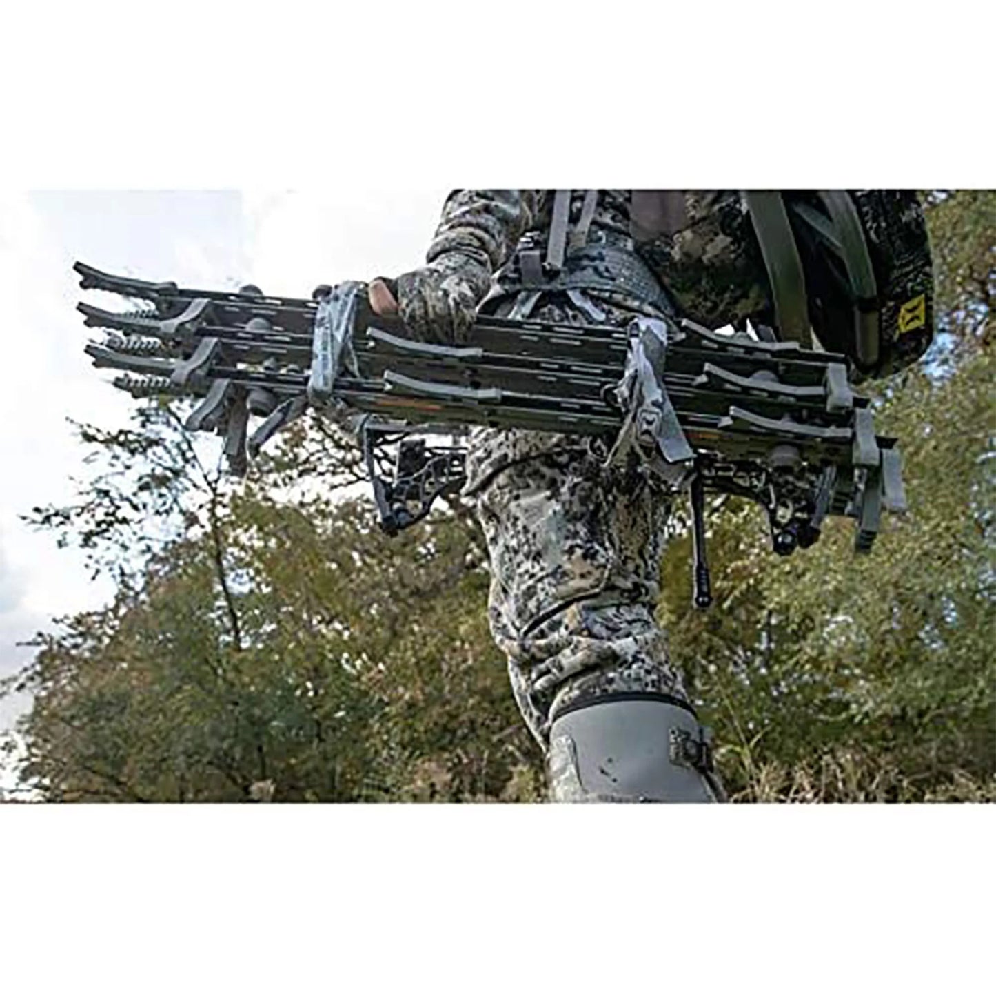 Helium Portable Climbing Sticks with Fold-Up Steps for Your Treestand, 3 Pack