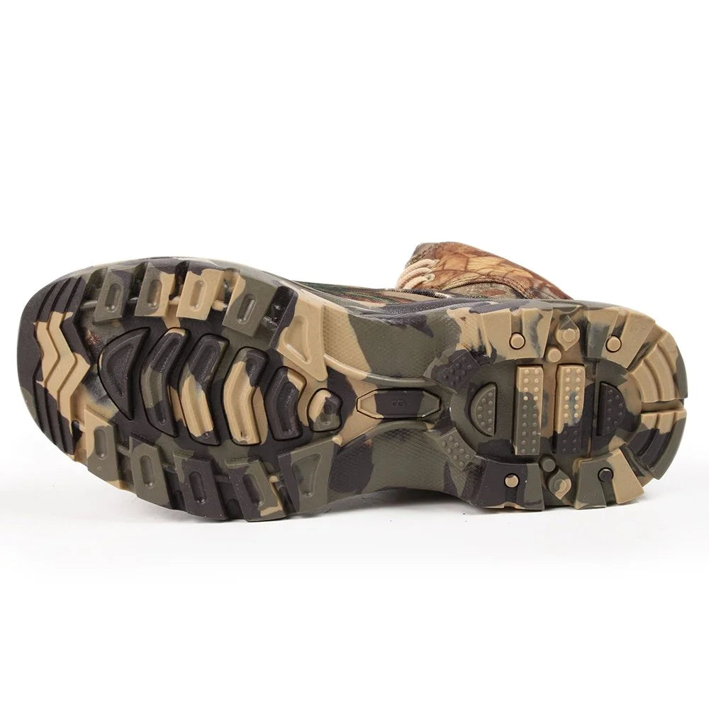 Mens Hunting Boots Hiking Jungle Shoes (Men Size 6.5-11)