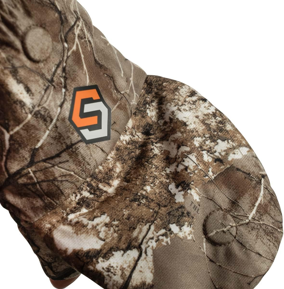 Fleece Winter Camo Pop Top Camo Hunting Gloves