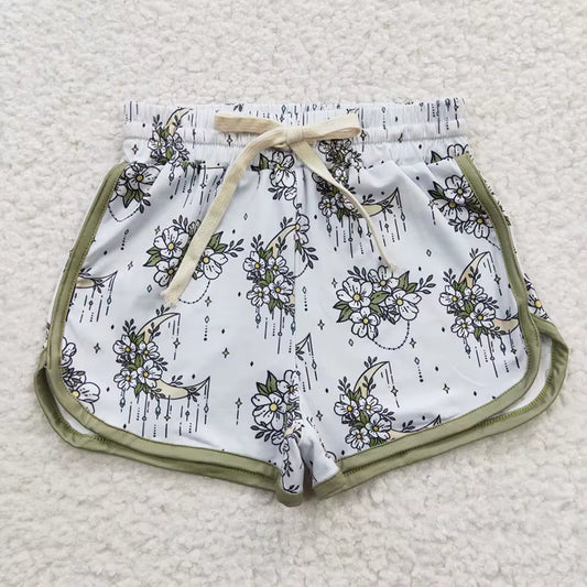 Wholesale Baby Girl Summer Camo Running Shorts Athletic Workout Beach Clothing Kids Children Toddler One Piece Clothes