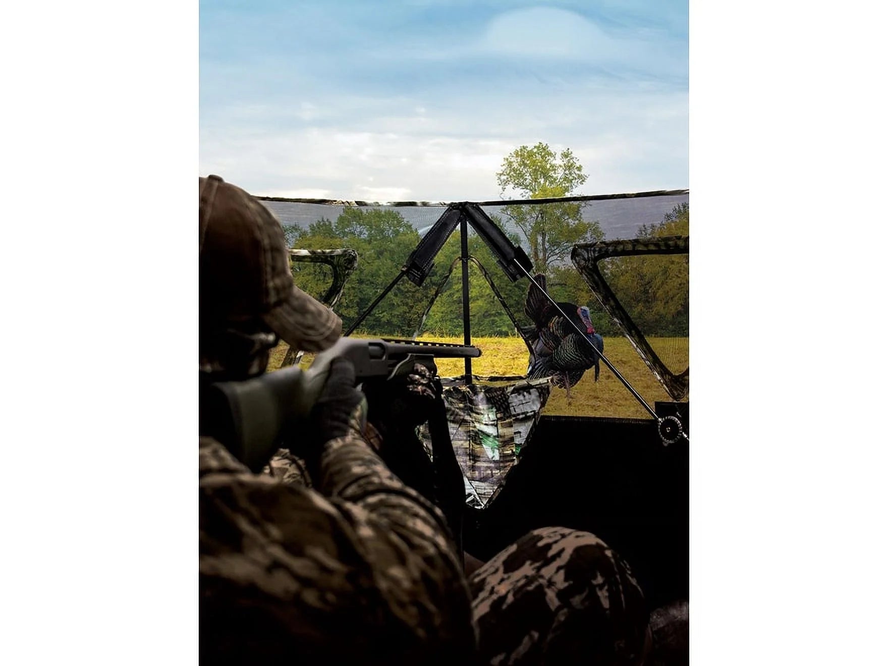 Double Bull Stakeout Blind with Surroundview, Truth Camo