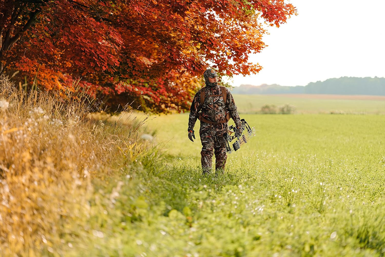 Forefront Midweight Water Repellent Camo Hunting Jacket for Men