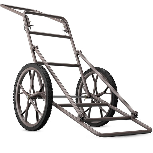 New Deer Cart Game Hauler Utility Gear Dolly Cart Hunting Accessories - 500 LB