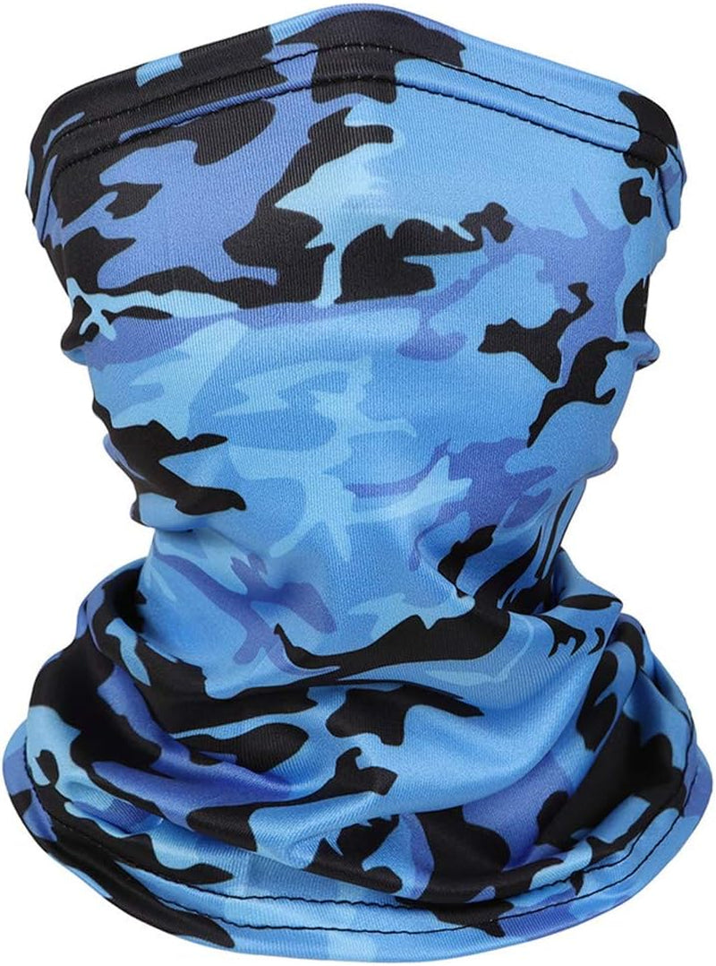 Kids Neck Gaiters Face Cover Balaclava Bandanas Face Covering for Children Summer Neck Gaiter