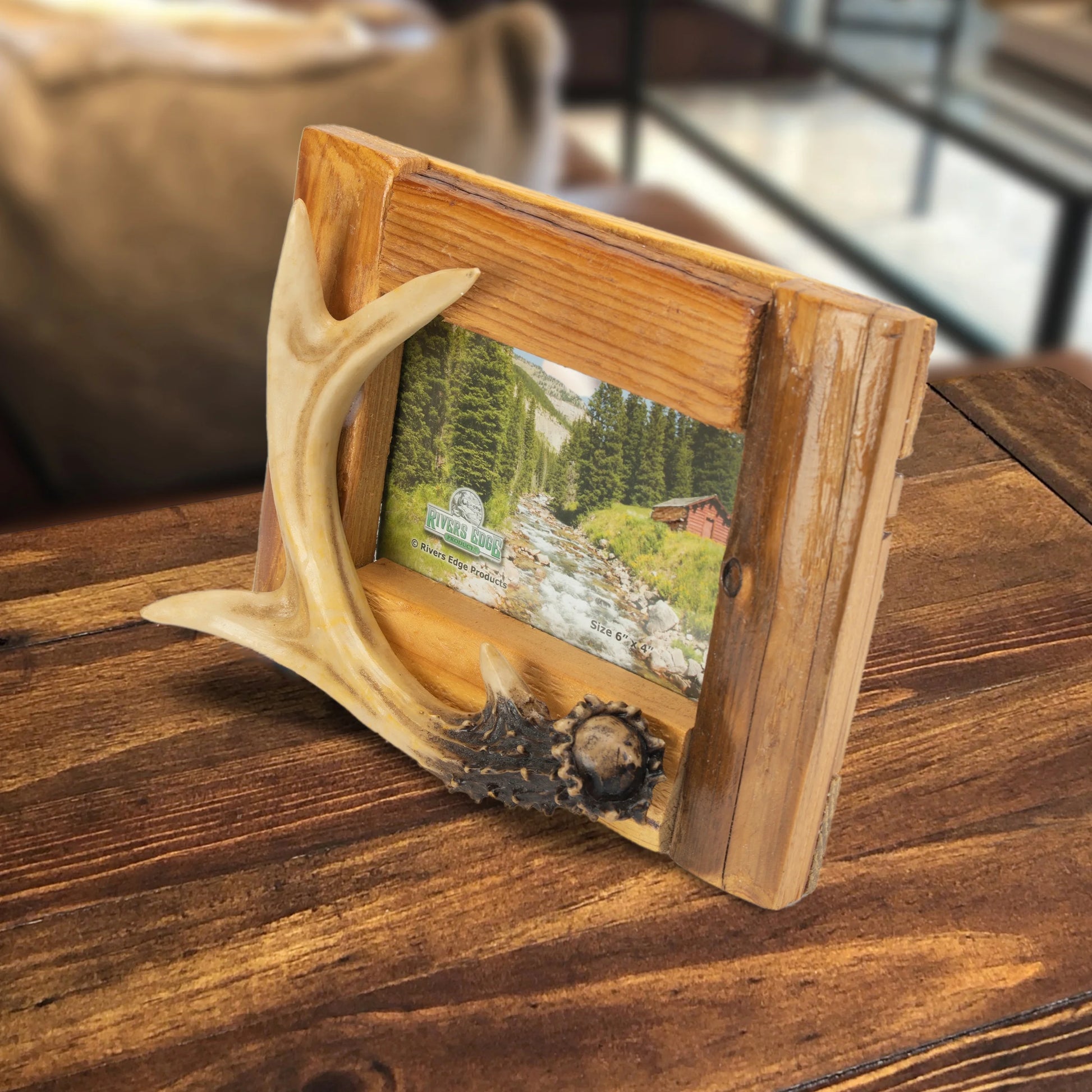 Products Picture Frame 4In X 6In - Deer Antler