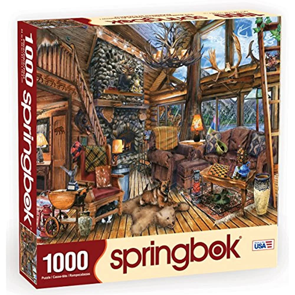 The Hunting Lodge 1000 Piece Jigsaw Puzzle