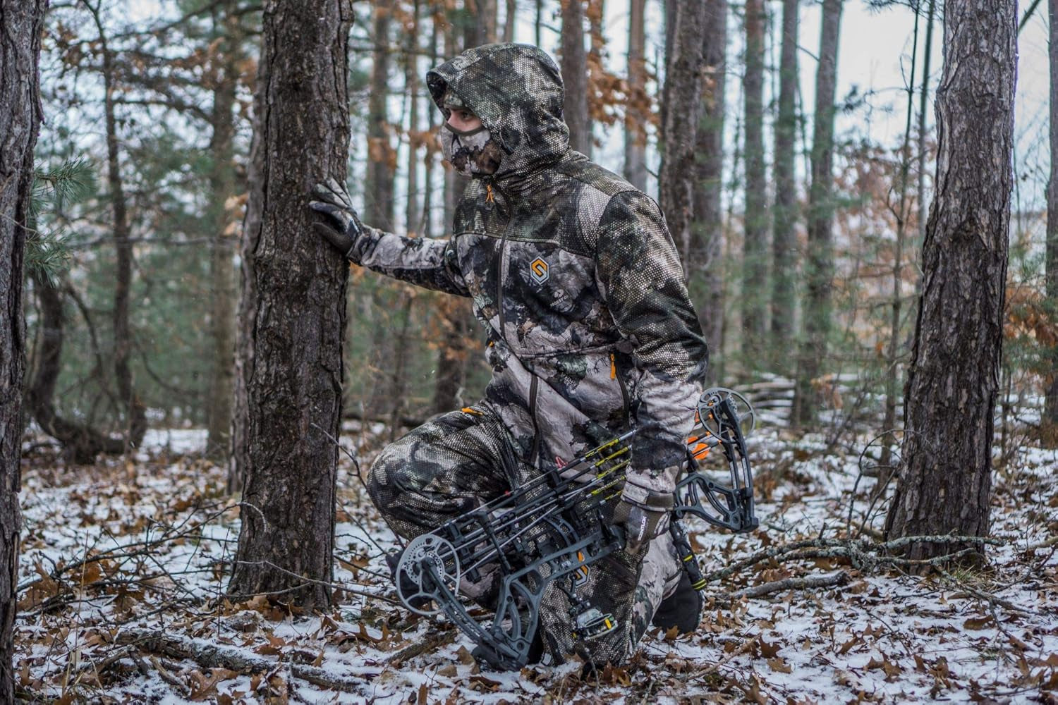 Full Season Odor Control Water Resistant Insulated Camo Hunting Pants