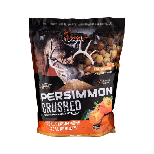 Wildgame Innovations Persimmon Crushed Deer Attractant, 5Lb Bag | Powe