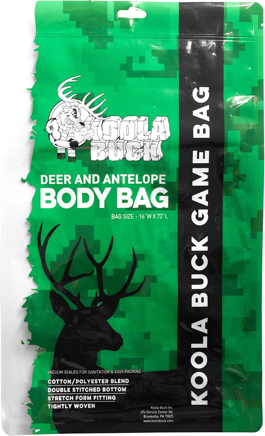 Game Bags Hunting | Available in Packs of 5 Deer or Elk Quarter Bags or 1 Deer Body Bag | Strong, Reusable, Breathable, Stretchable Meat Bags | Vacuum Sealed - Saves 50% Space