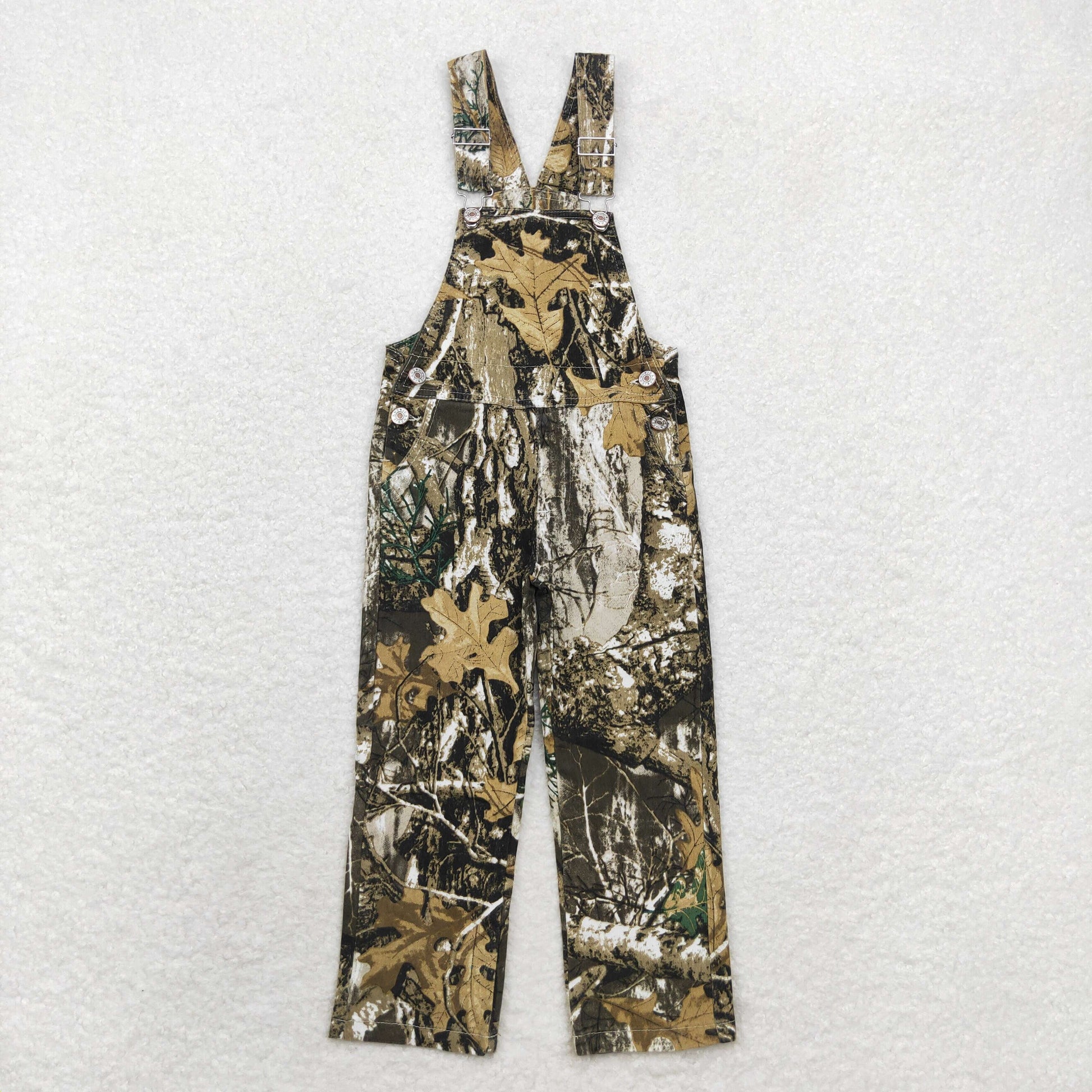 YAWOO Hunting Camouflage Kids Jeans Straight Denim Overalls Pants 6M-8Years
