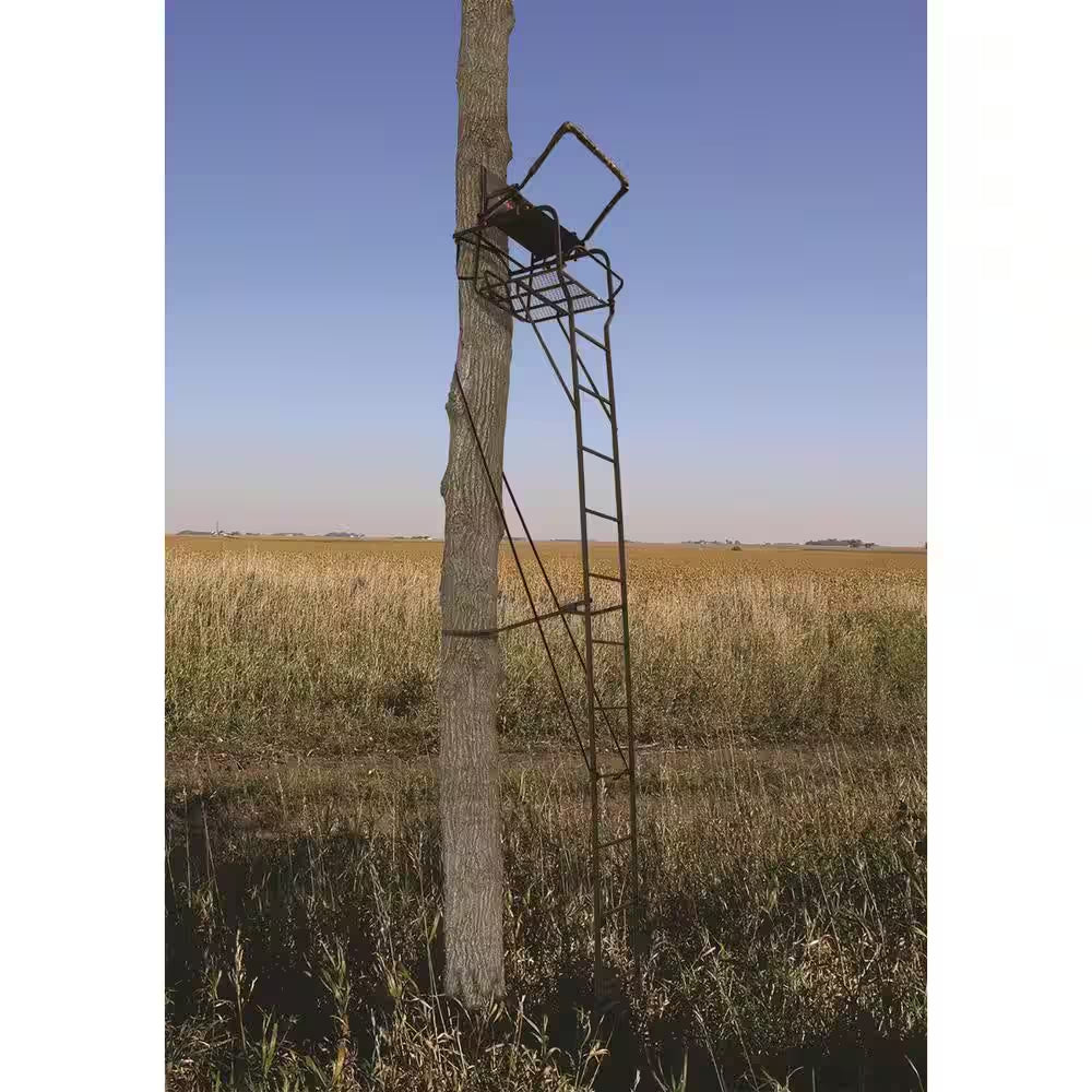 18.5 Ft. X 1.5 Ft. Hunter HD Deer Hunting 1-Person Ladder Tree Stand