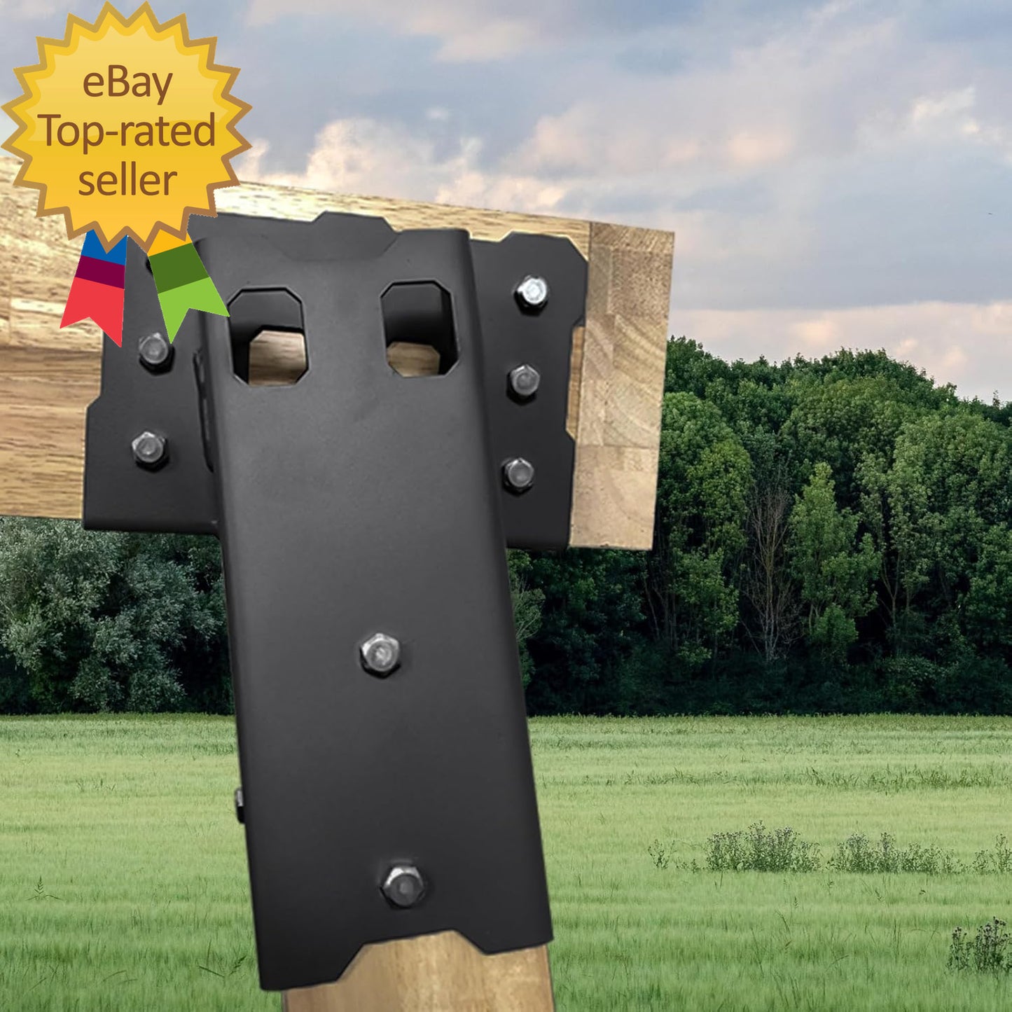 Platform Brackets Multi-Use 4X4 Compound Angle Brackets for Deer Stand, Hunting