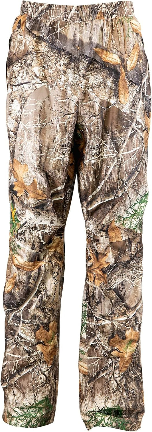 Youth Camo Rain Pant - Waterproof, Ultra-Quiet, Pull-On Outdoor Hunting Pants
