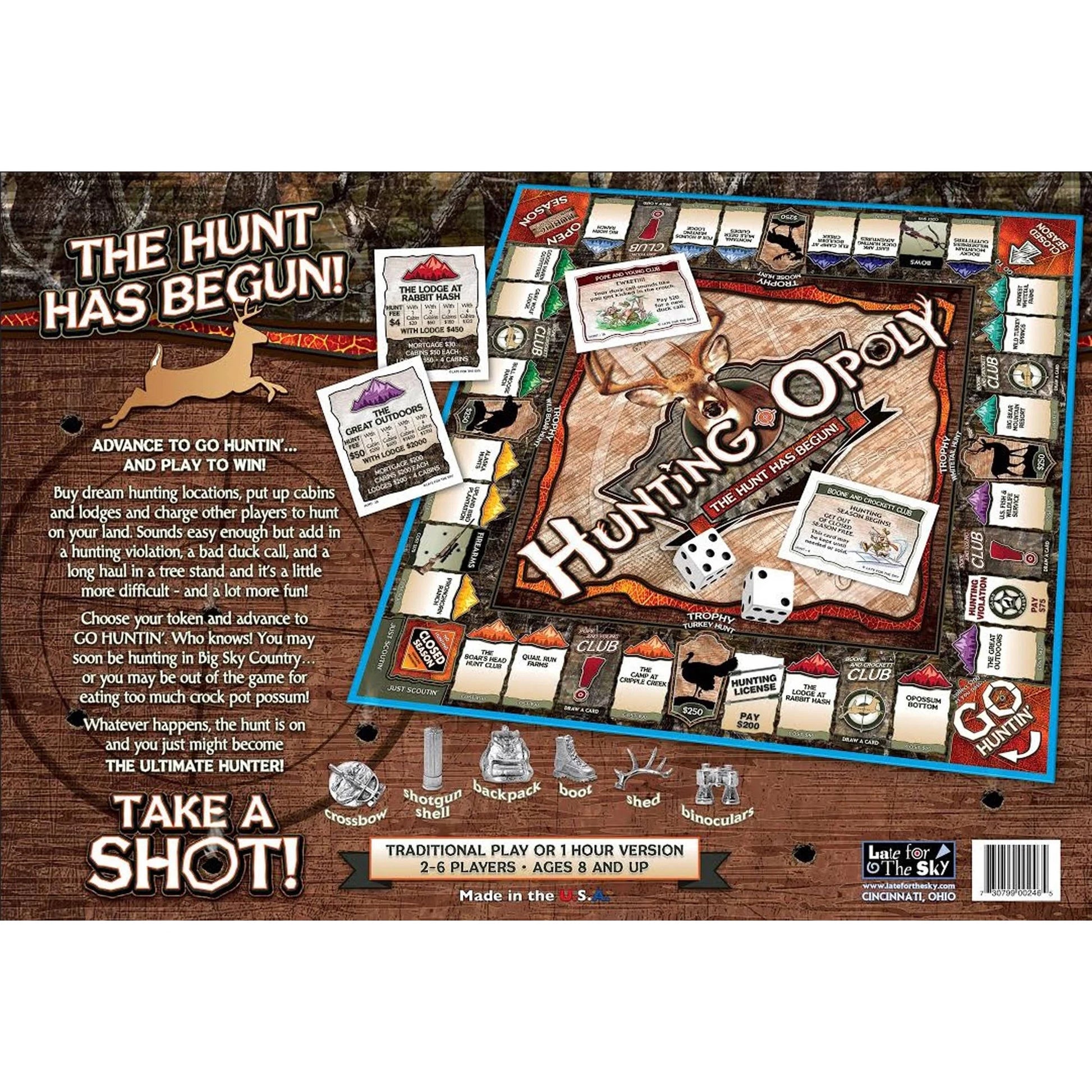 Hunting-Opoly Board Game