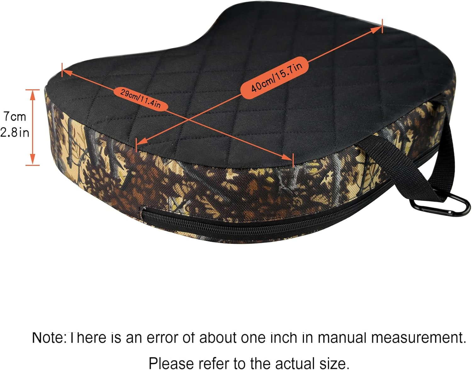 Portable Hunting Seat Cushion 11.4X15.7X2.8I