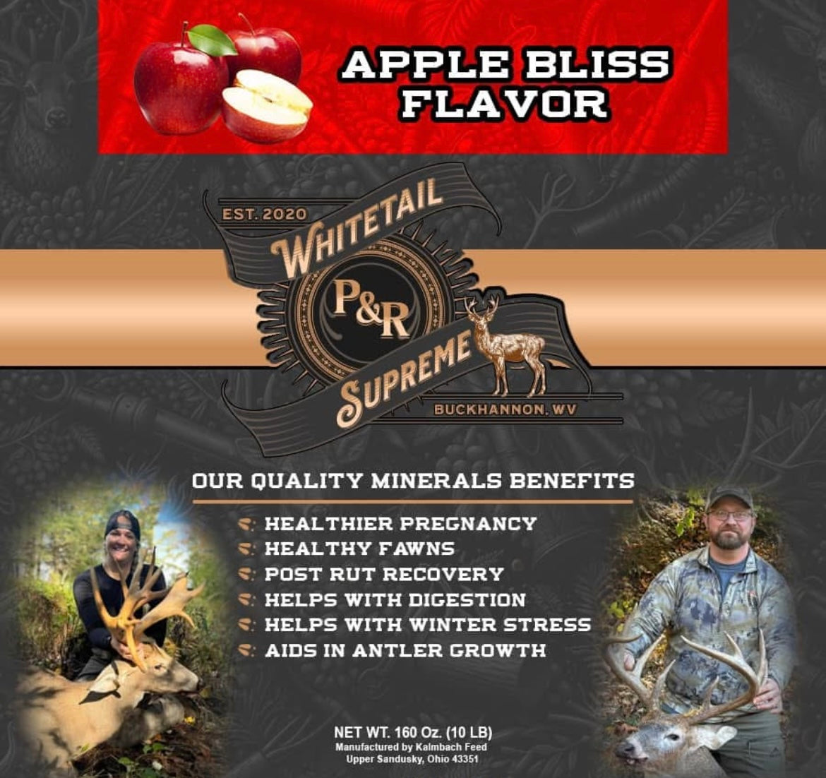 P&R Whitetail Supreme - Mineral and Vitamin Blend - 1 Ton Pallet